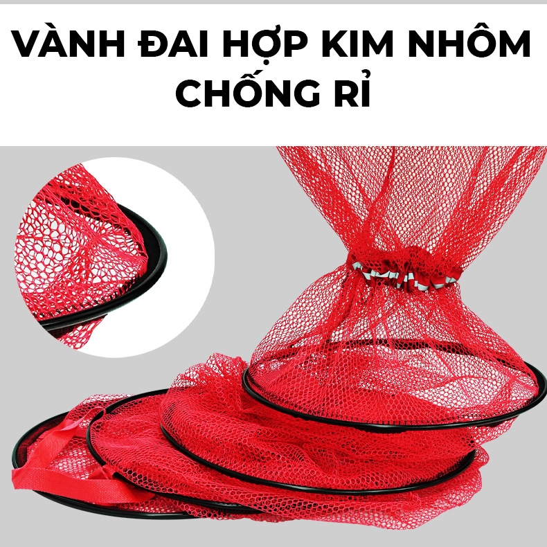 Rọng Đựng Cá GUF Đỏ R03