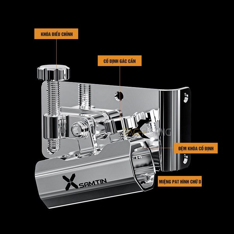 Bộ 2 Pat Inox Xsamtin 2024 Bản Tiêu Chuẩn
