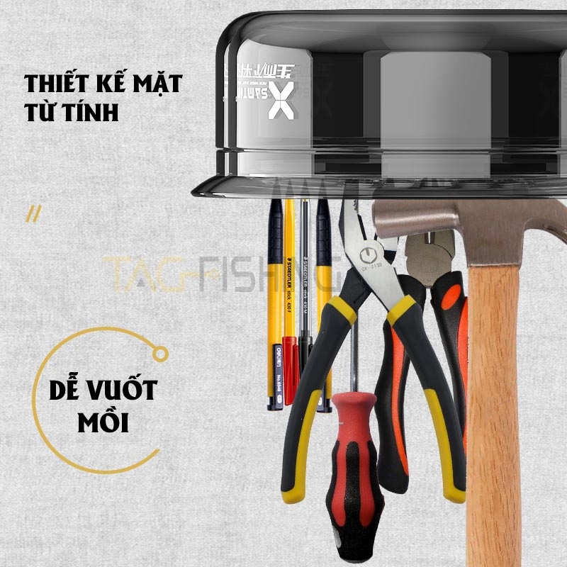 Bát mồi câu XSamtin nhựa trong