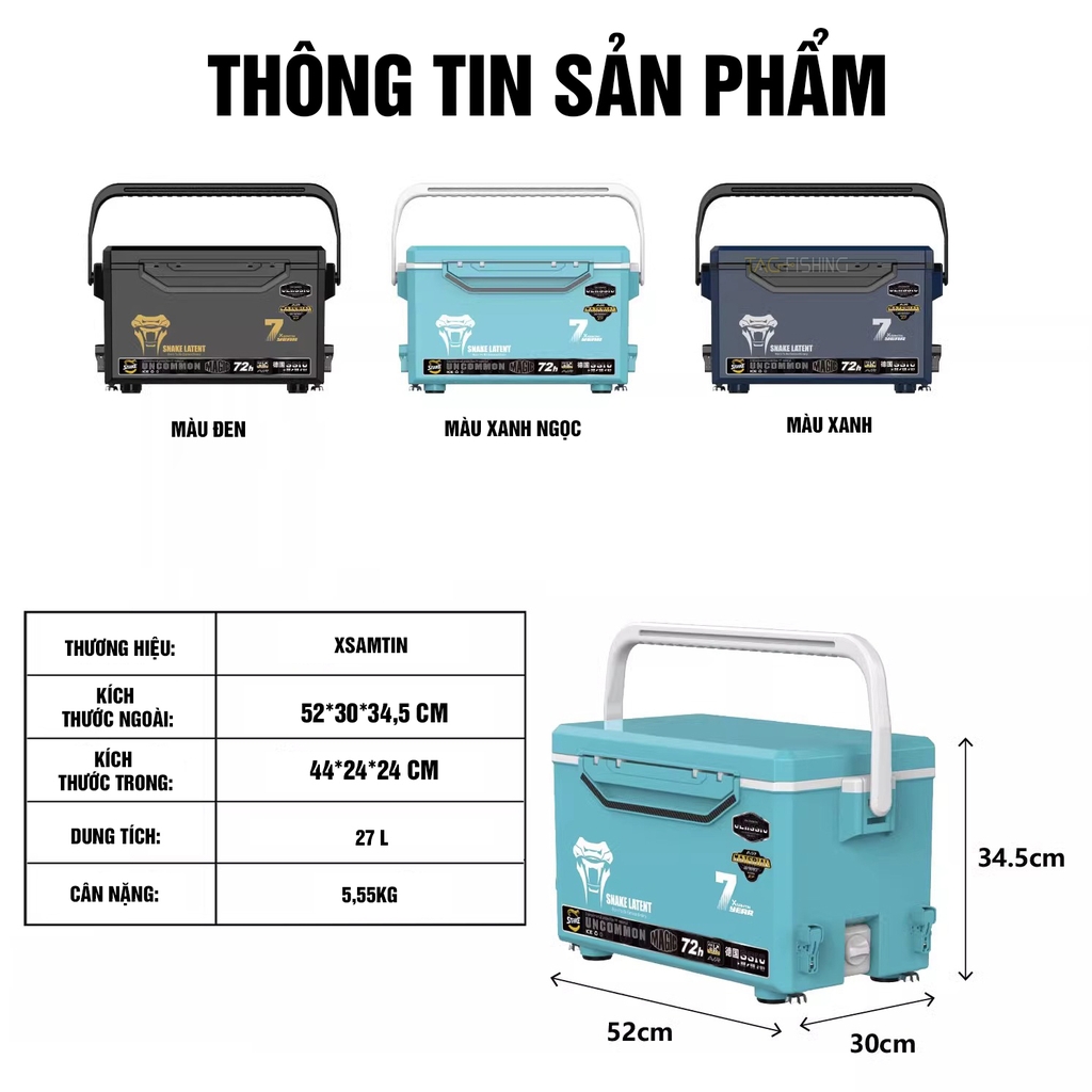 Thùng câu Xsamtin 2700B Limited 2023