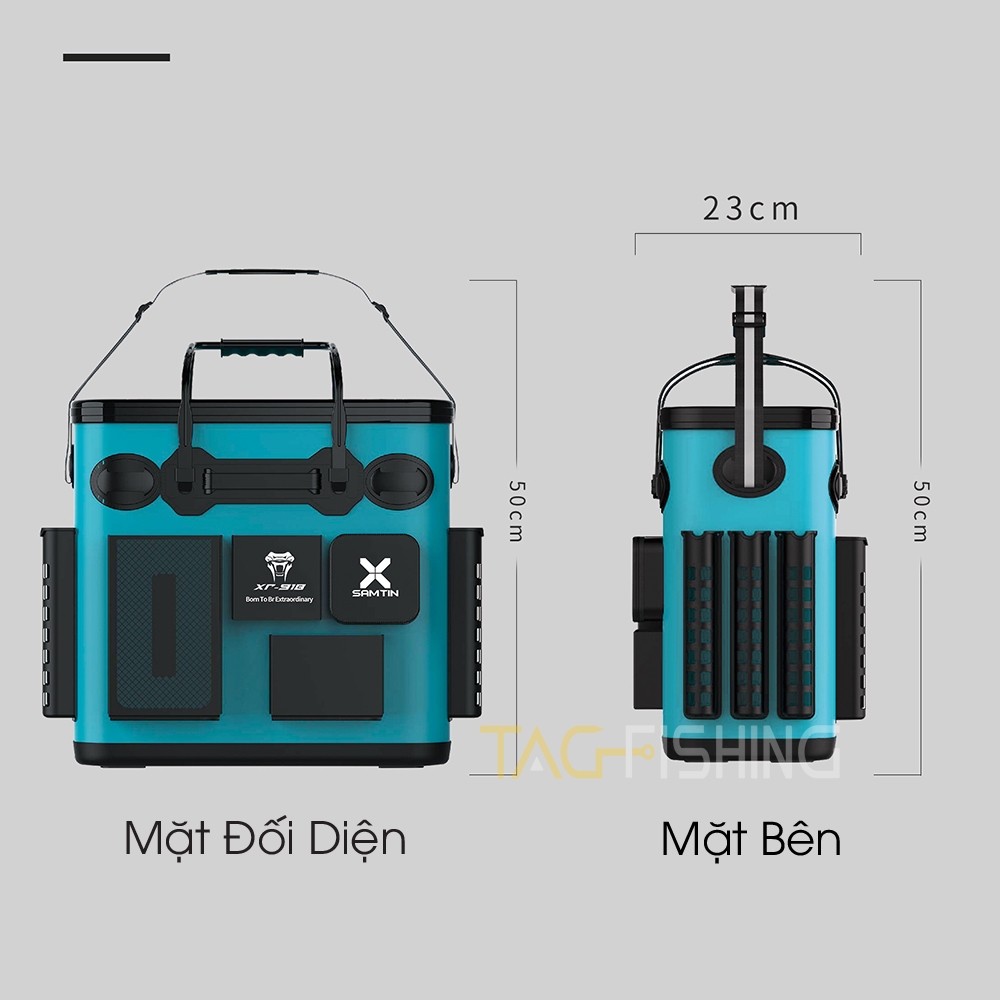 Túi EVA Cứng Xsamtin 50L