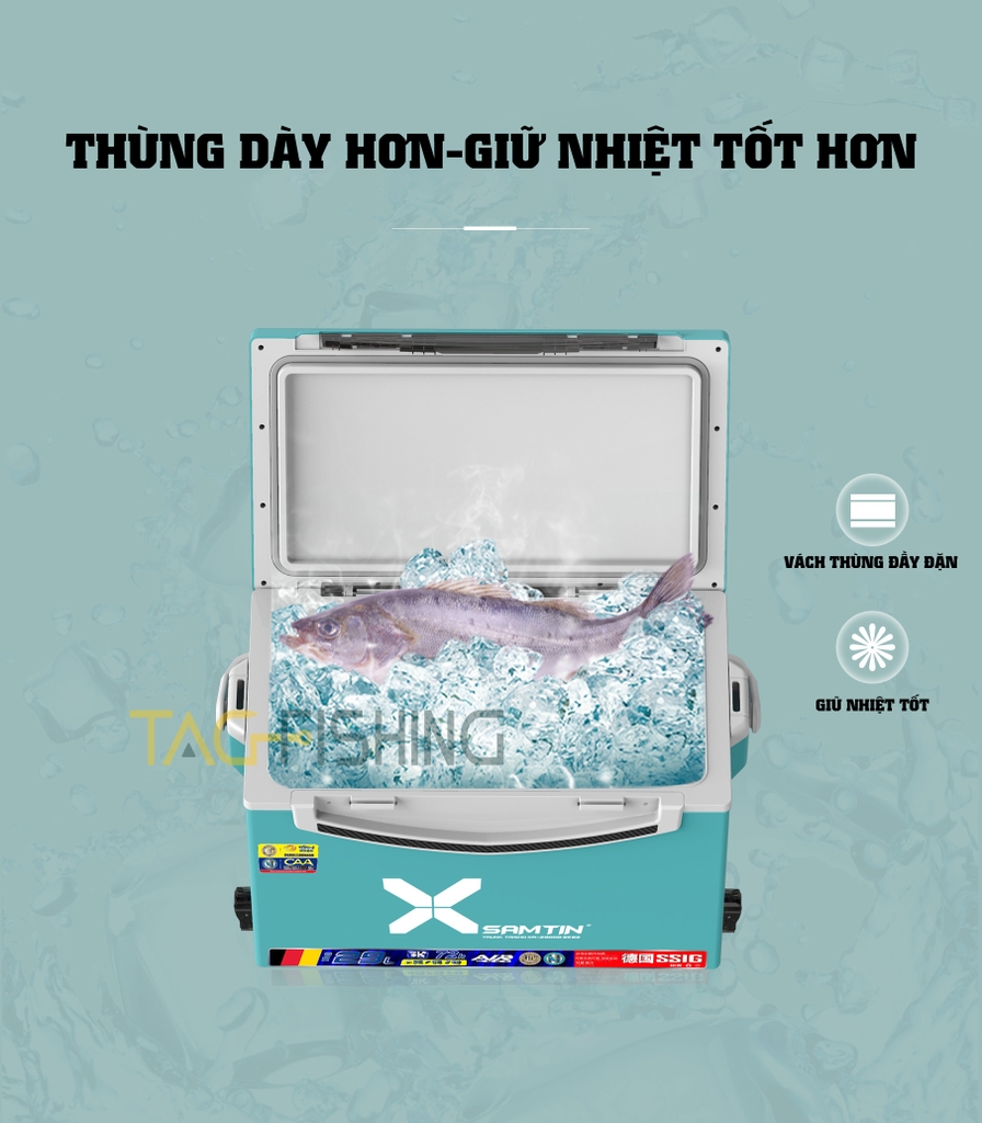 Thùng câu Xsamtin 2900B Mẫu 2021