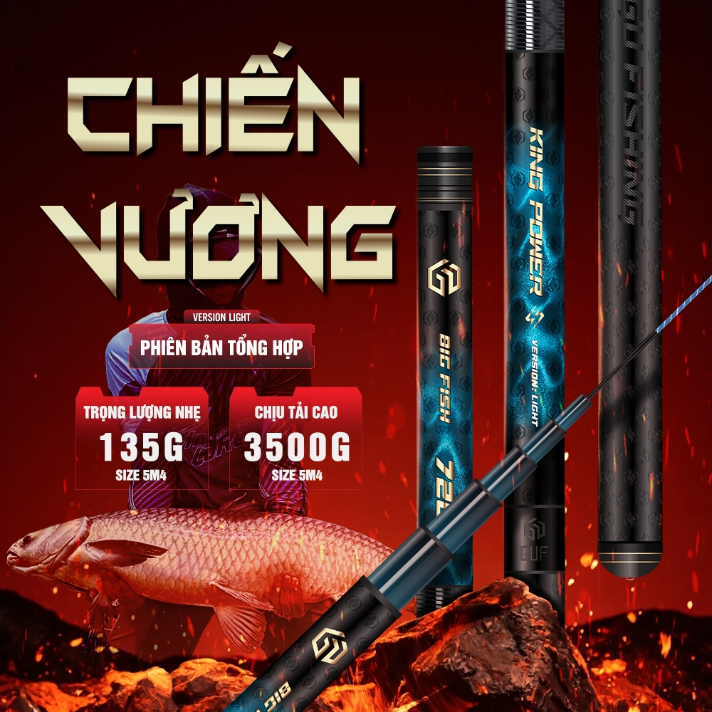 Cần Tay GUF Chiến Vương Săn Hàng