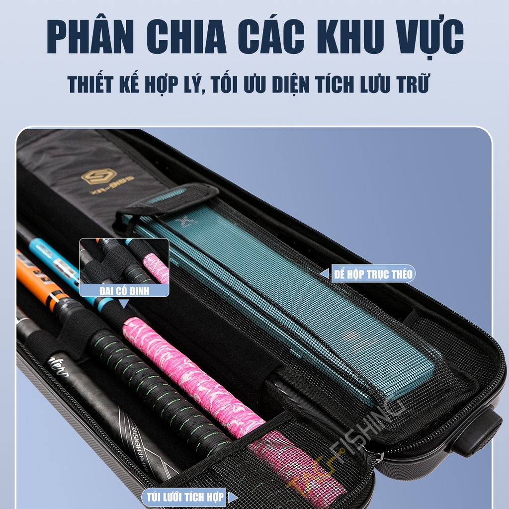 Hộp đựng cần Xsamtin 918S 2025