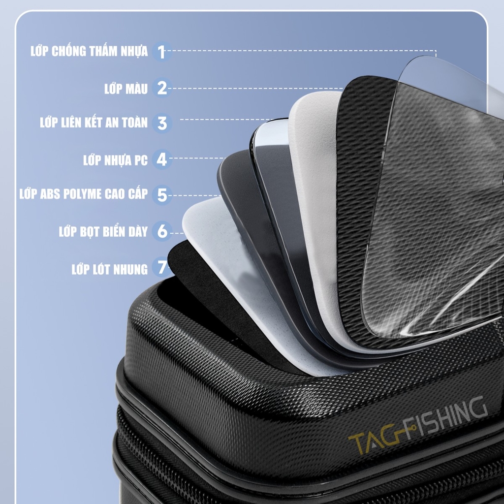 Hộp đựng cần Xsamtin 918S 2025