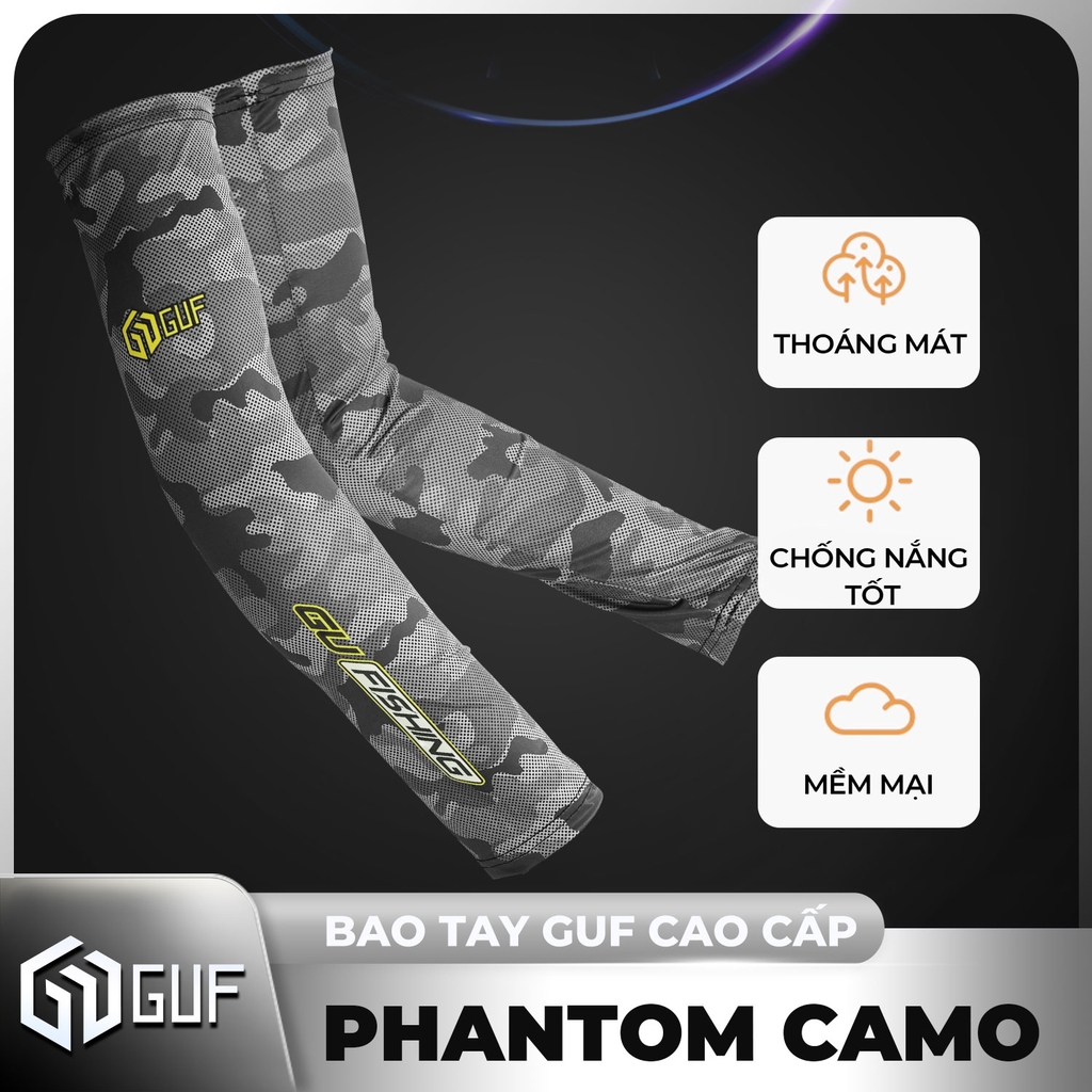 Bao tay - Bịt mặt GUF Phantom Camo