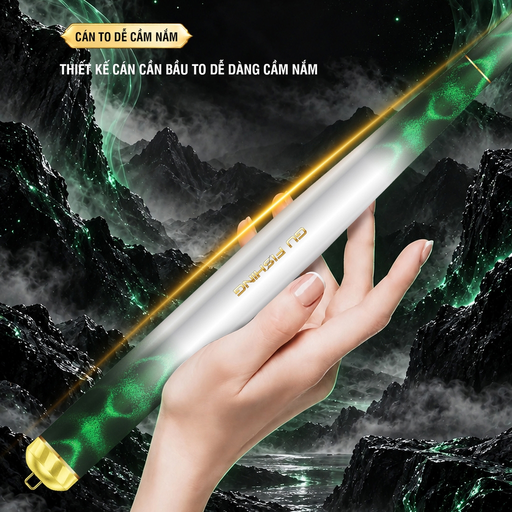 Cần Tay GUF Shadow Light 5H - Hắc Bạch Thế Hệ 2