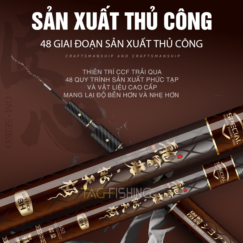Cần tay Gama Seiko Thiên Trí CCF