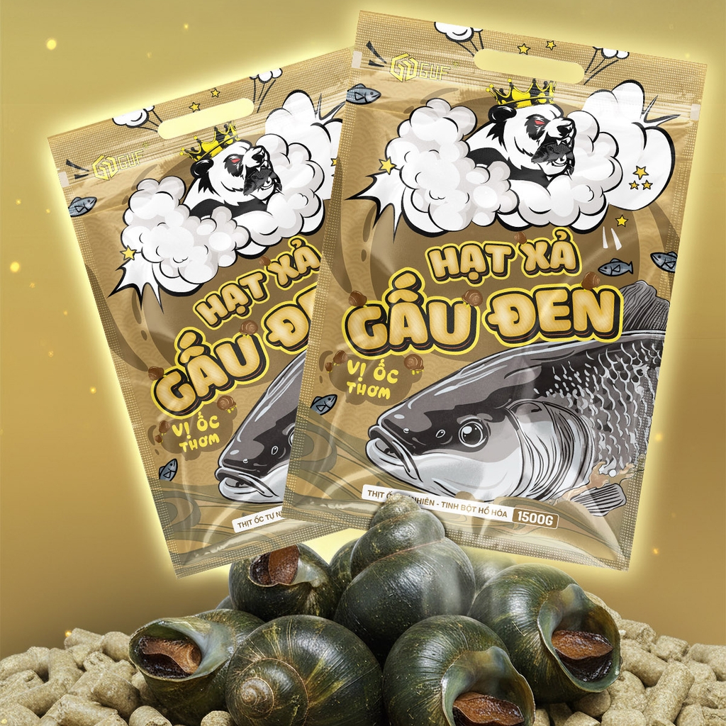 Hạt Xả GUF Gấu Đen - Ốc Thơm