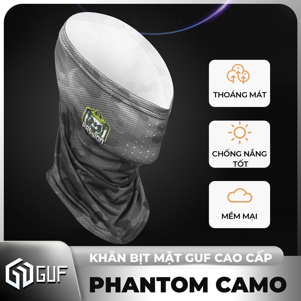 Bao tay - Bịt mặt GUF Phantom Camo
