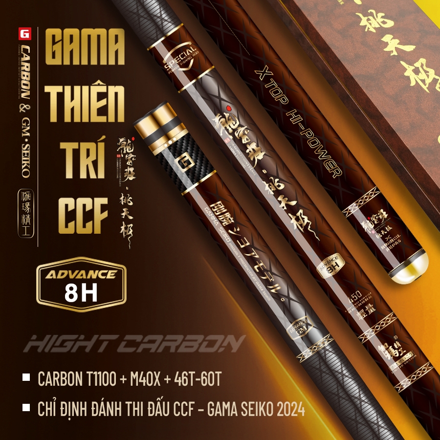 Cần tay Gama Seiko Thiên Trí CCF