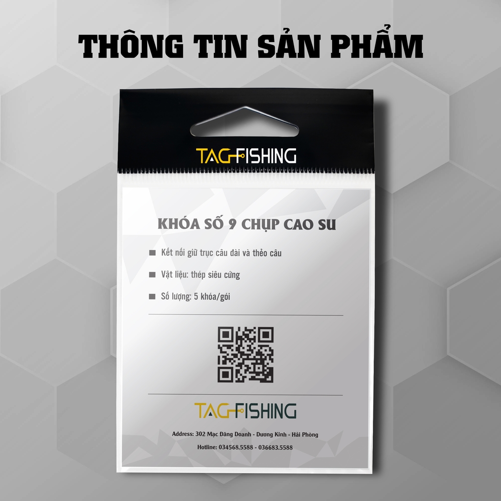 Khóa Số 9 Chụp Cao Su