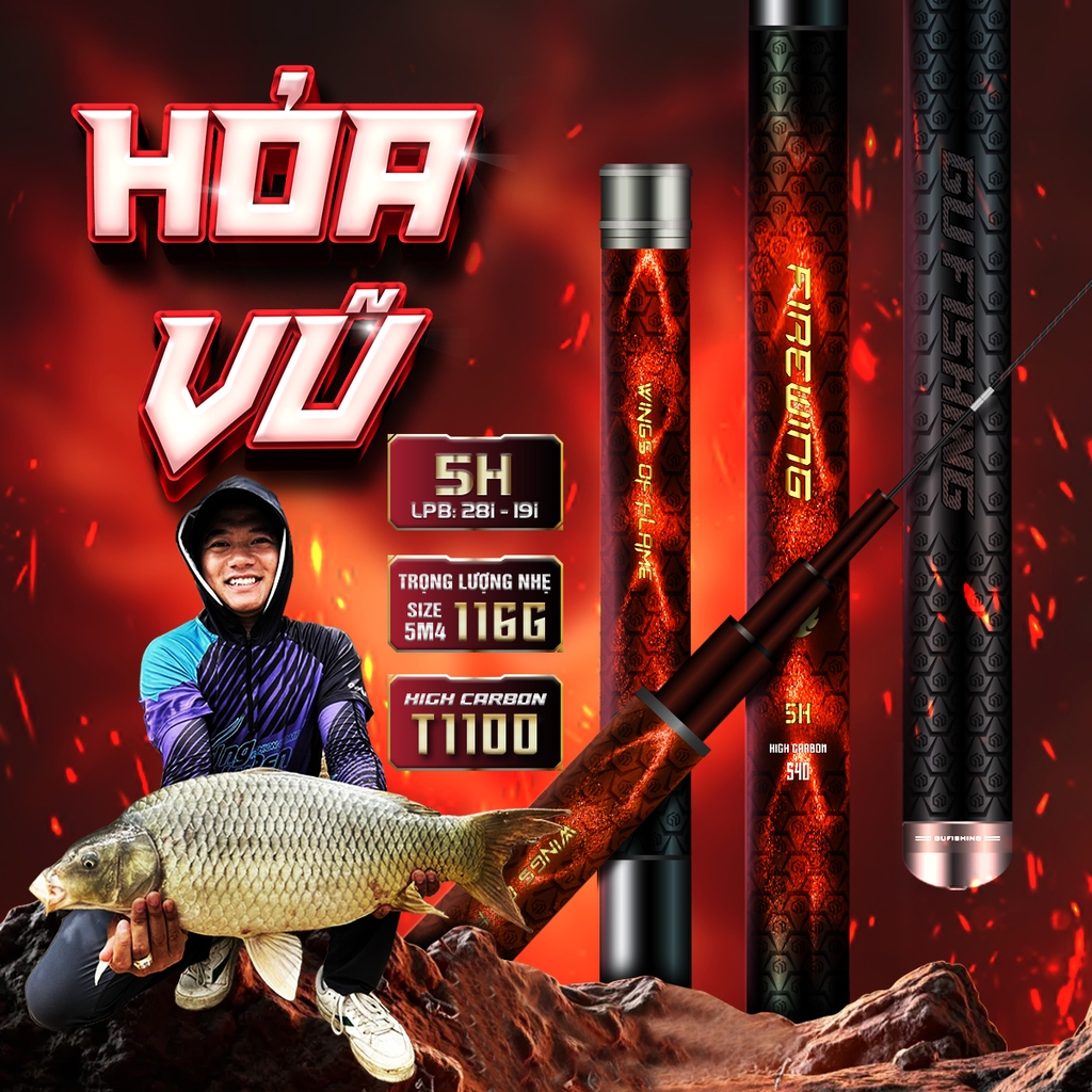 Cần Tay GUF Hỏa Vũ
