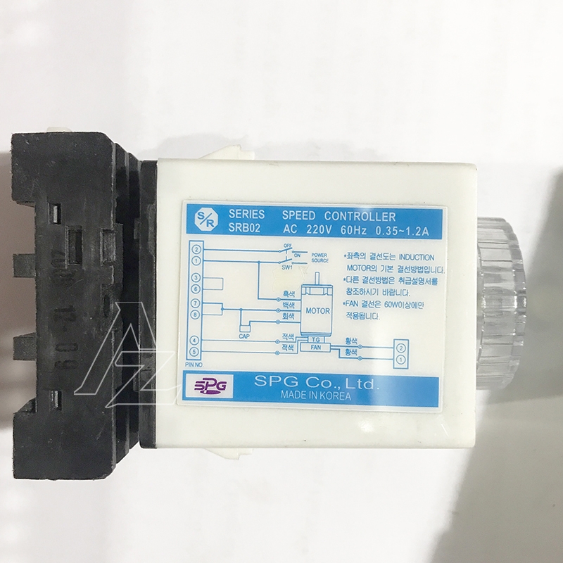 Bộ điều khiển tốc độ động cơ SPG SRB02 | Tự động hóa Az