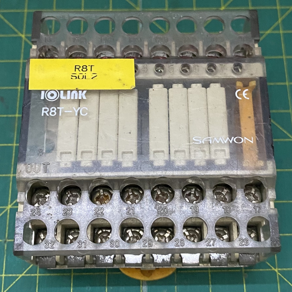 IOLink R8T-YC/R8T-24V - Rơ Le Khối/Rơ Le Đầu Cuối (Relay Block/Module ...