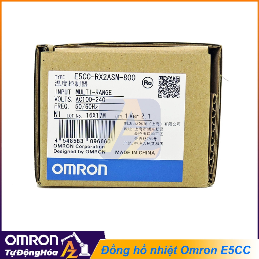 Omron E5CC-RX2ASM-800 | Tự động hóa Az