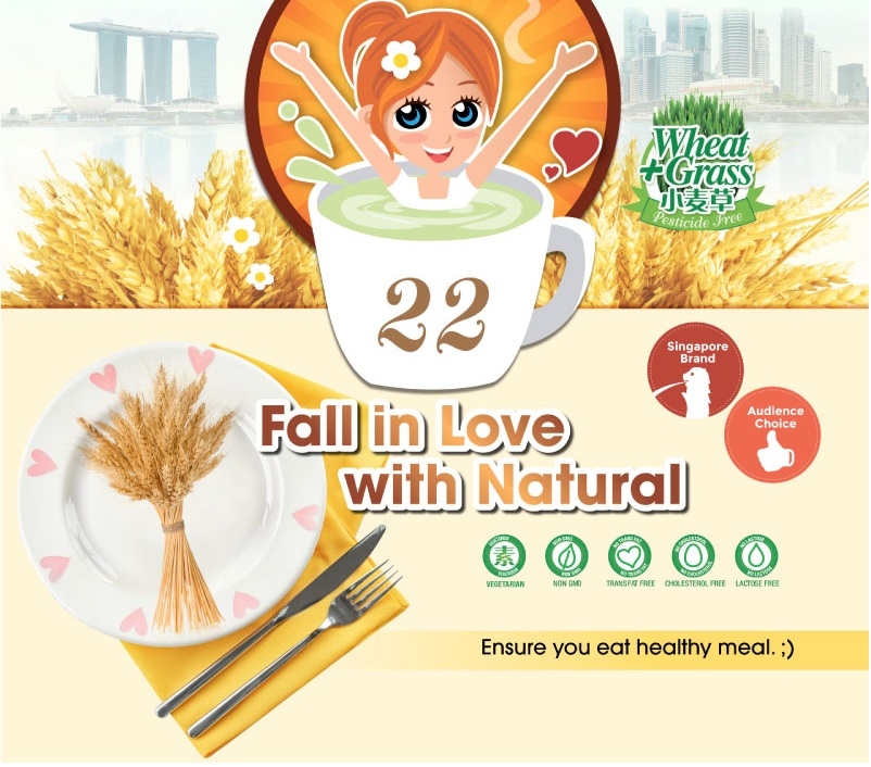Bột ngũ cốc dinh dưỡng 22 Dr. B-Glucan Wheat Grass (Phù hợp hơn cho người tiều đường hoặc ăn kiêng) 750g - Hộp thiếc