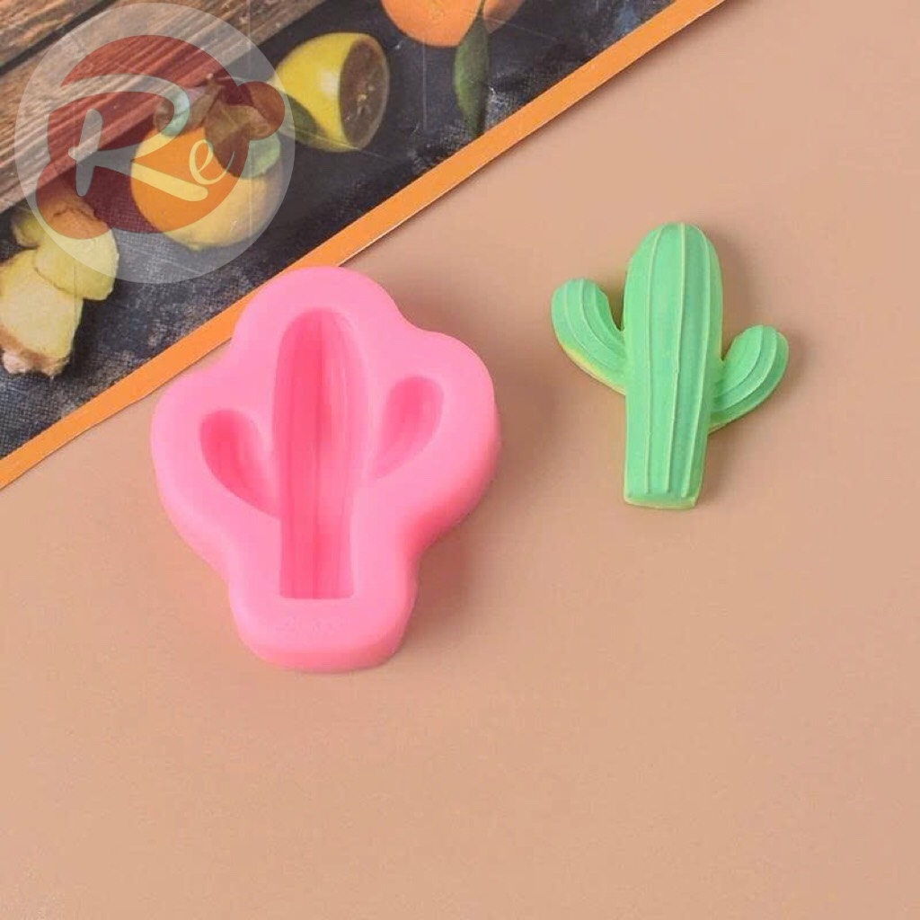 Khuôn Silicon - 1 cây xương rồng
