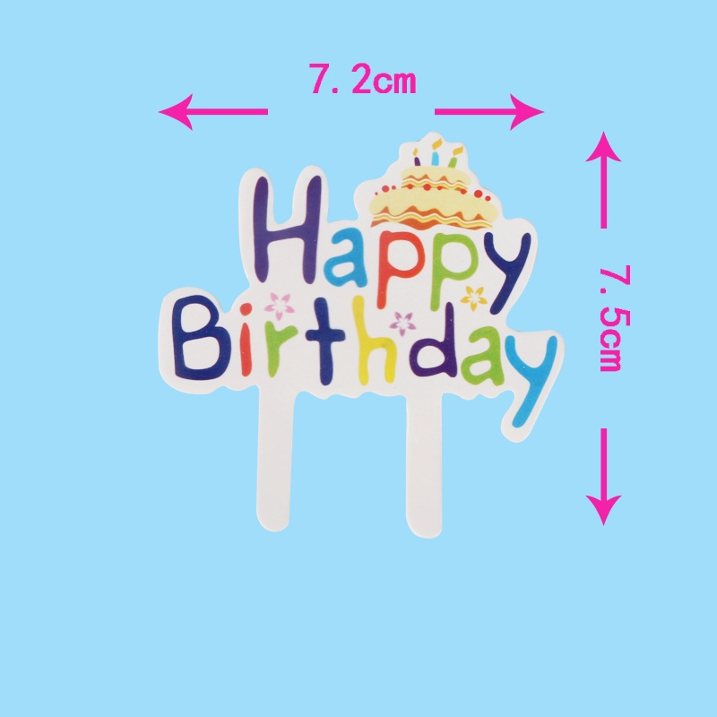 Set 50 thẻ - HPBD Bánh Gato