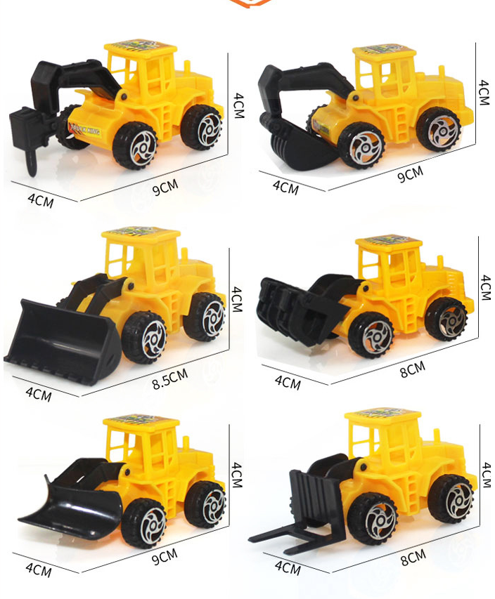 Bộ xe công trình - 6 Món