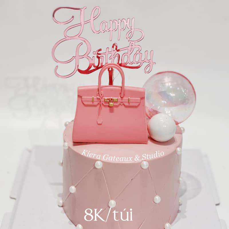 Túi Hermes - Hồng