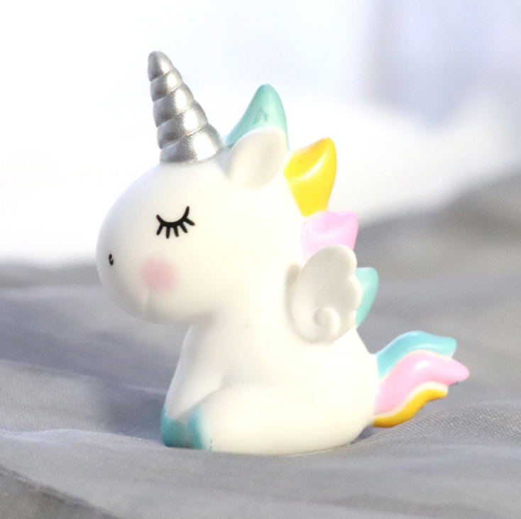 Ngựa Uni 1 sừng - Trắng