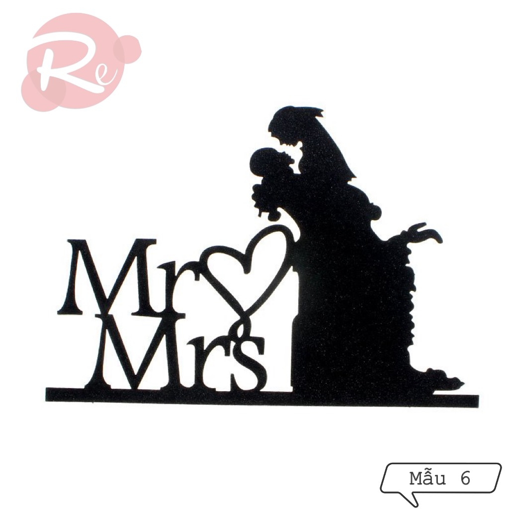 Que cắm cô dâu chú rể