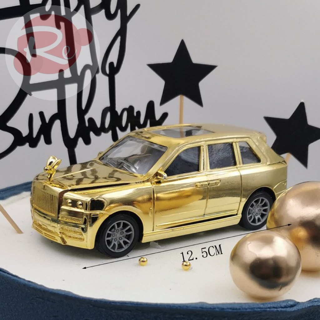 Xe Roll-Royce - Vàng