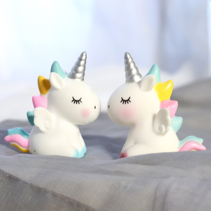 Ngựa Uni 1 sừng - Trắng