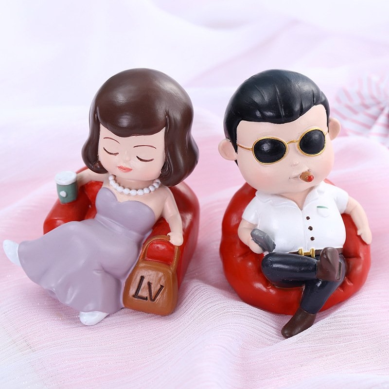 Tượng Quý ông - Quý bà (1 cặp)