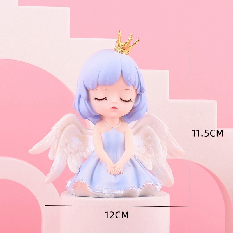 Em bé đội vương miện - Màu xanh