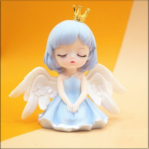 Em bé đội vương miện - Màu xanh