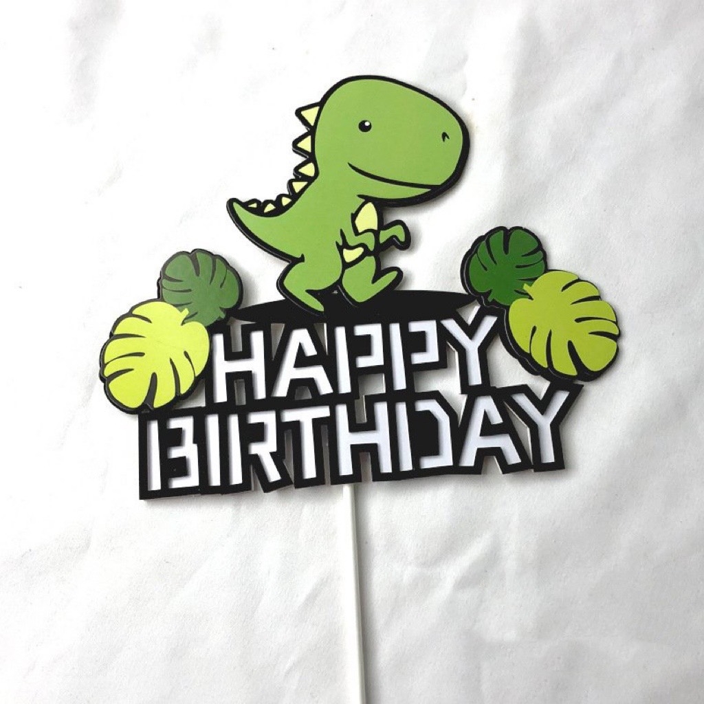 Thẻ cắm HPBD - 4 thẻ - Khủng long