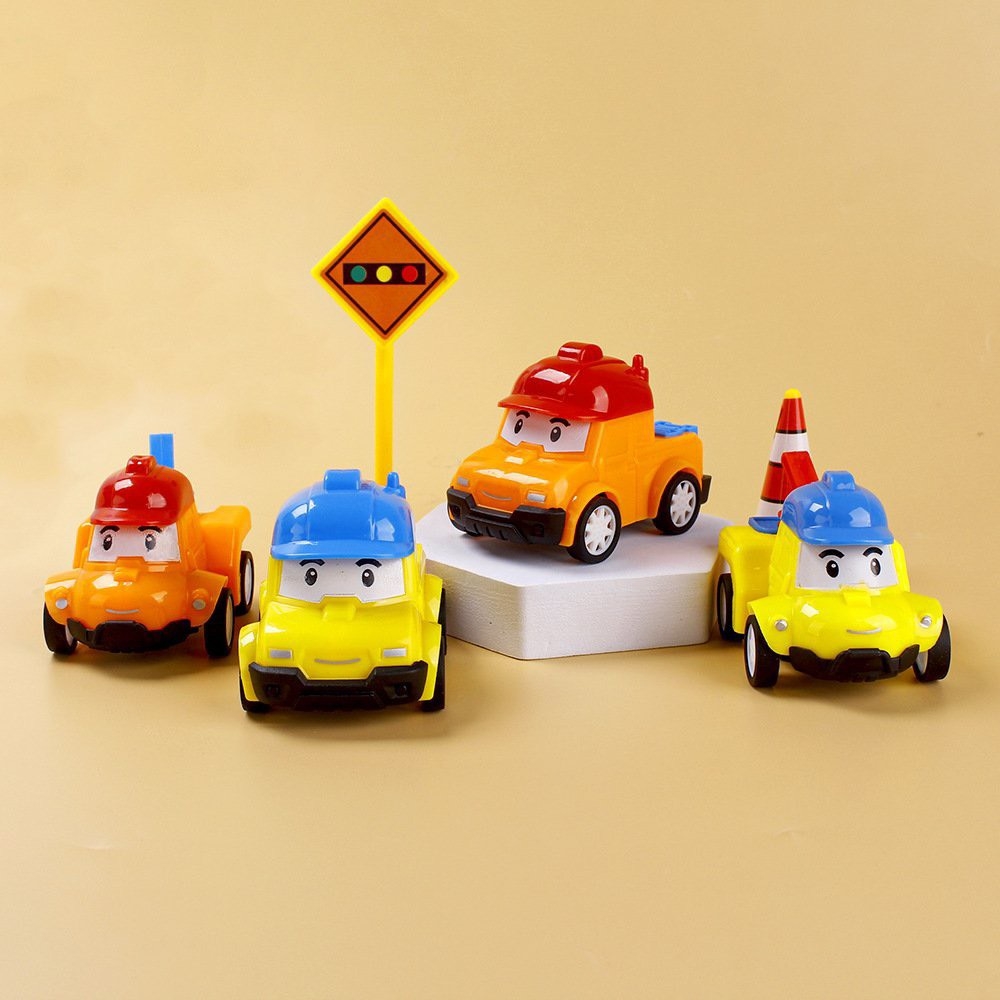 Bộ 4 ô tô đội mũ