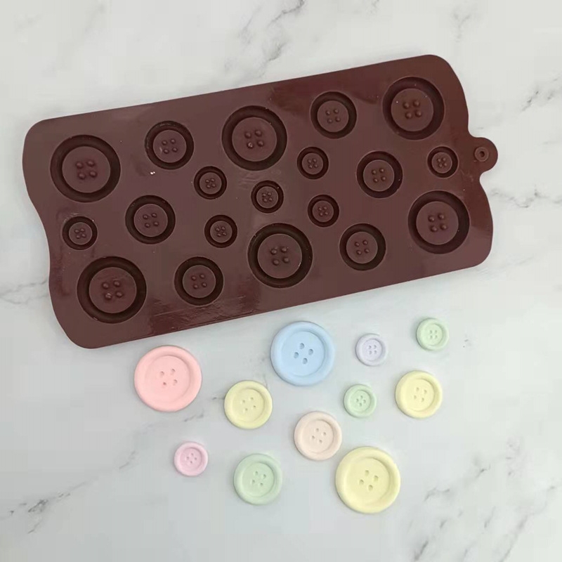 Khuôn Silicon - Cúc áo