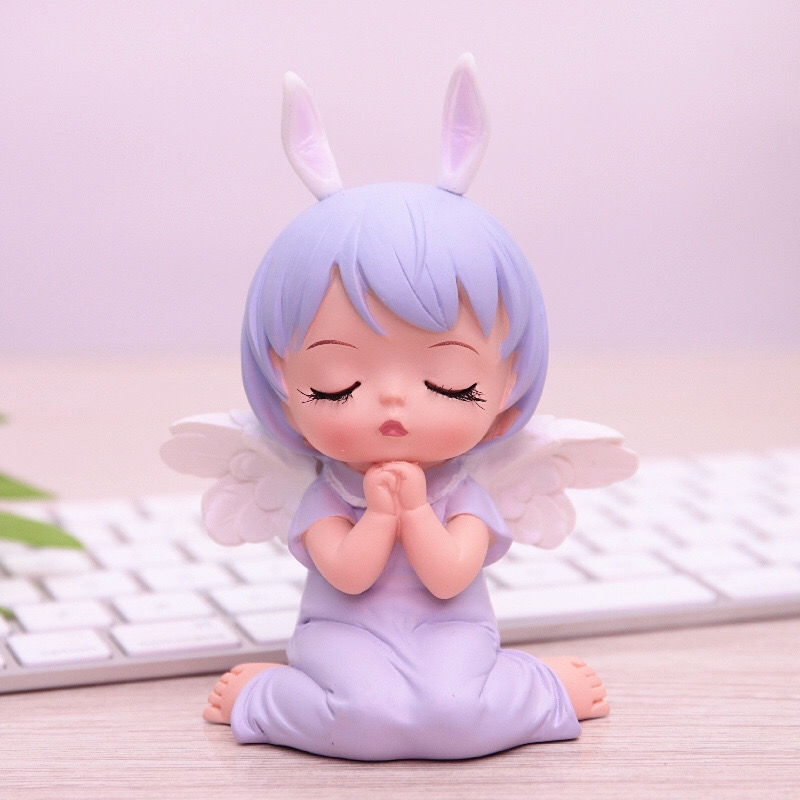 Em bé thỏ có cánh - Tím