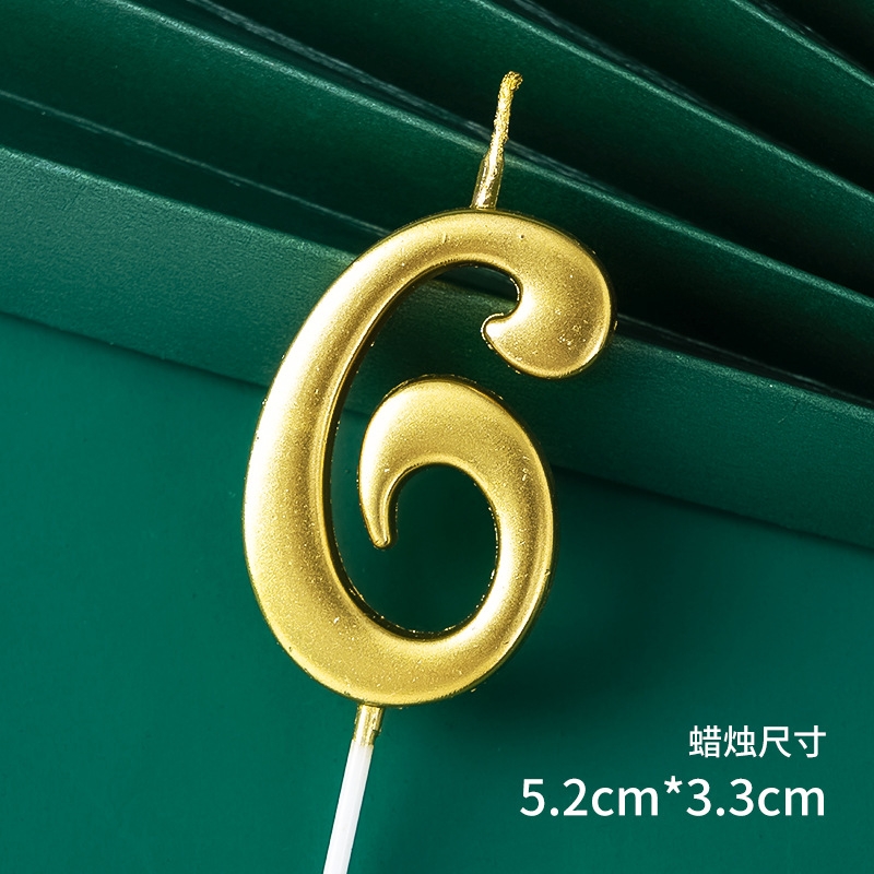 Nến số nhũ - (Loại 1) - Không Hộp