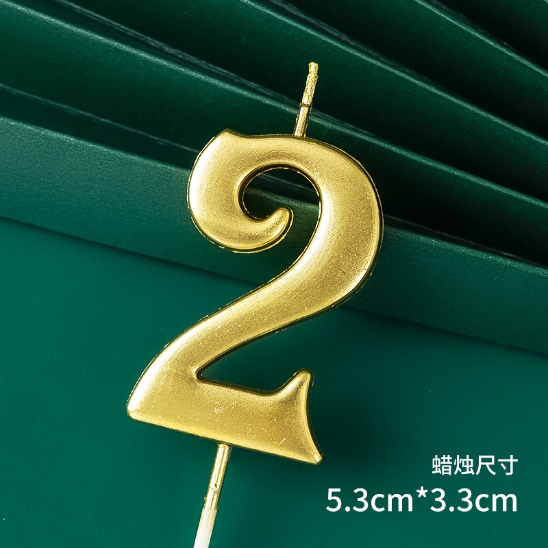 Nến số nhũ - (Loại 1) - Không Hộp