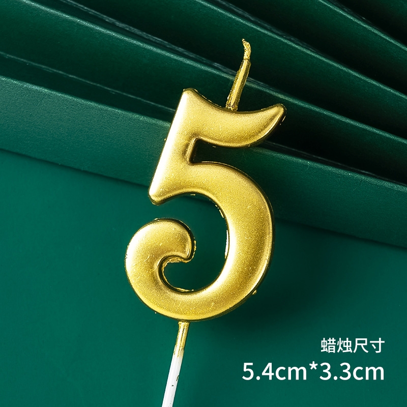 Nến số nhũ - (Loại 1) - Không Hộp