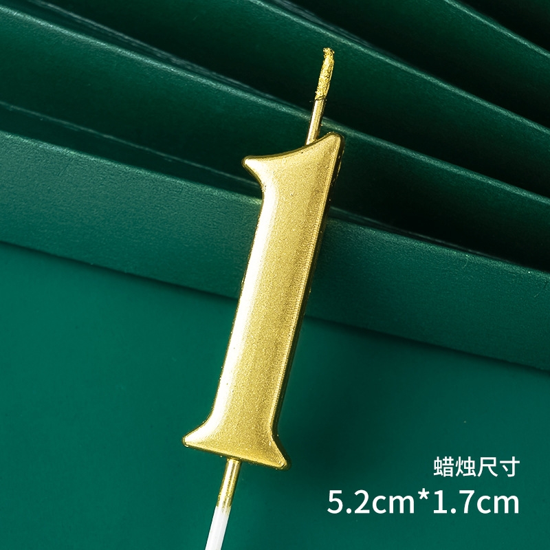 Nến số nhũ - (Loại 1) - Không Hộp