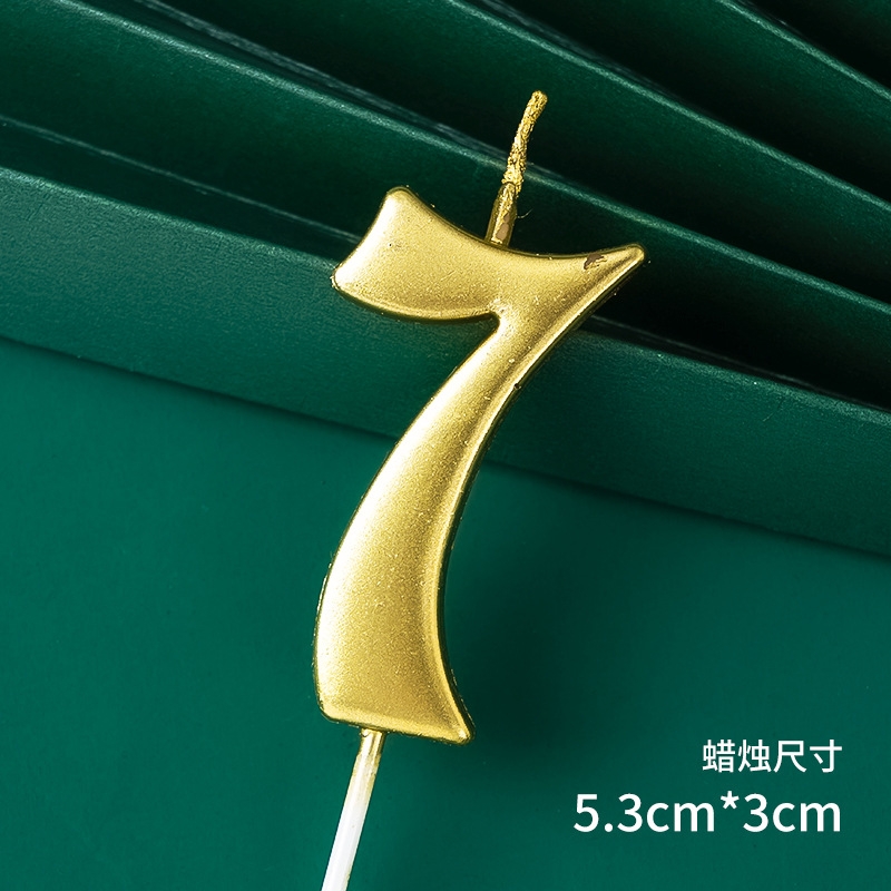 Nến số nhũ - (Loại 1) - Không Hộp