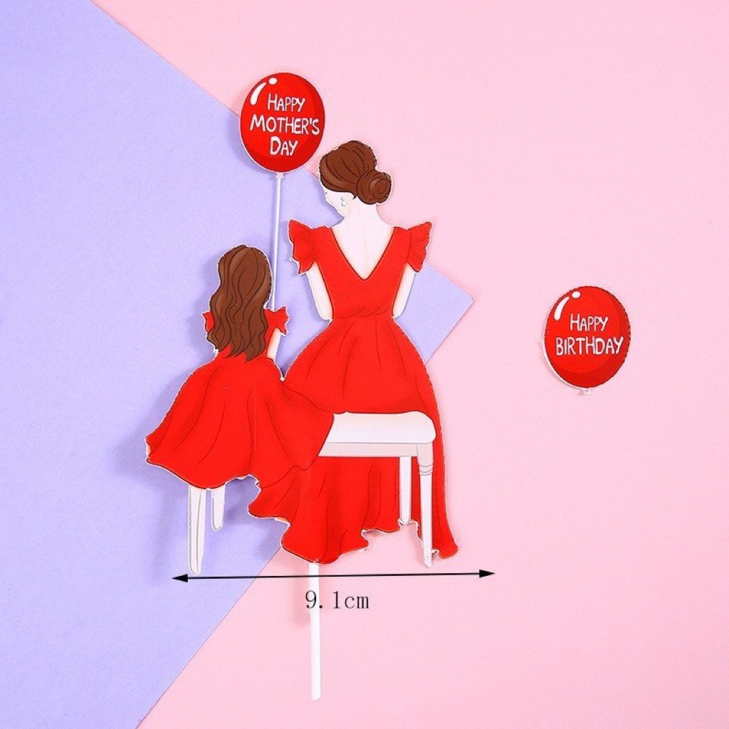 SCG Mẹ và bé quay lưng