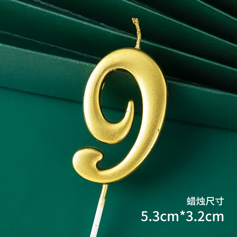 Nến số nhũ - (Loại 1) - Không Hộp