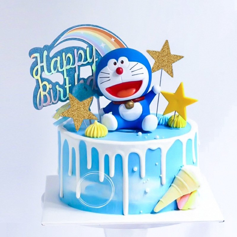 Tượng Doremon - Ngồi