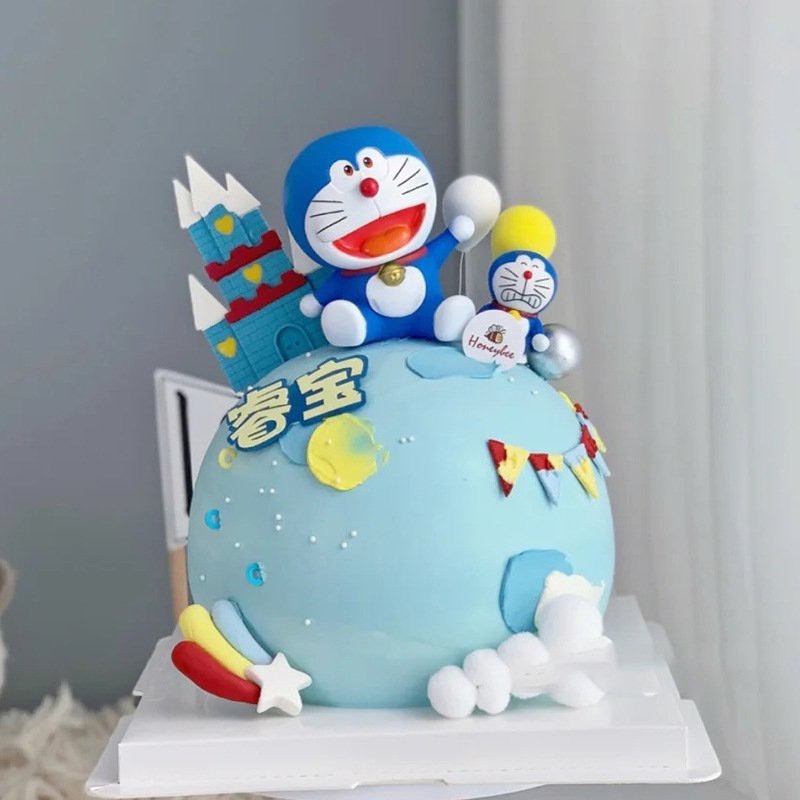 Tượng Doremon - Ngồi