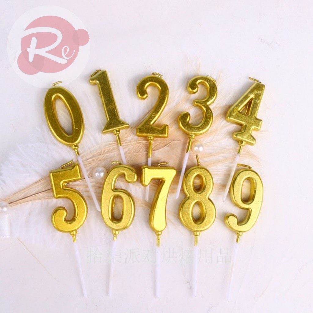 Nến số nhũ (Loại 2) - Không hộp