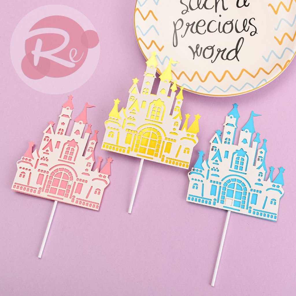 Que cắm Lâu đài - Vàng