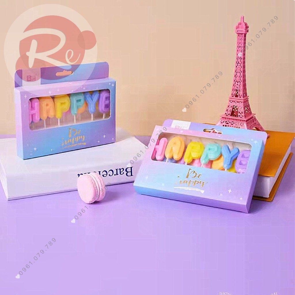 Bộ nến HPBD - Sắc màu