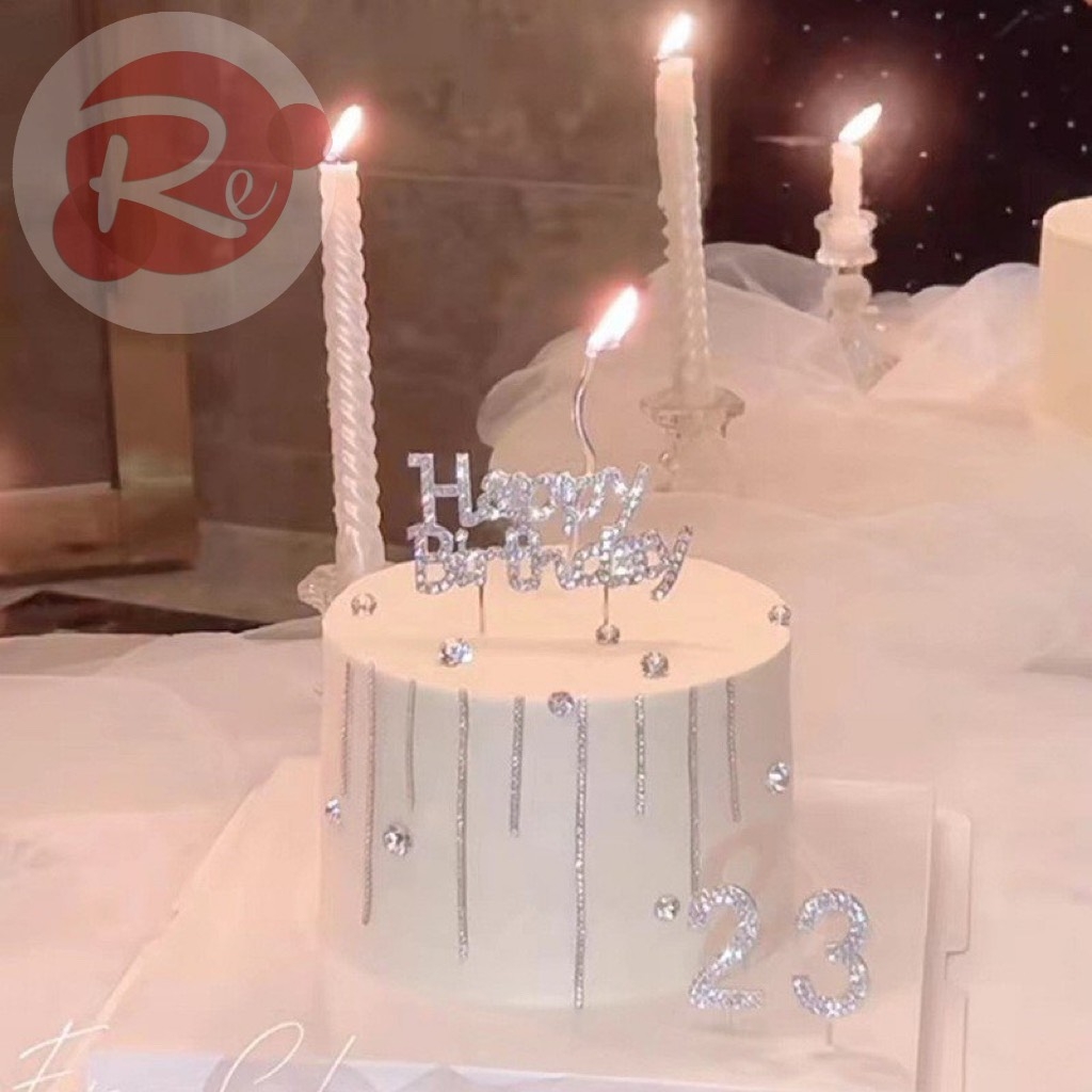 10 Chữ Happy Birthday đính đá