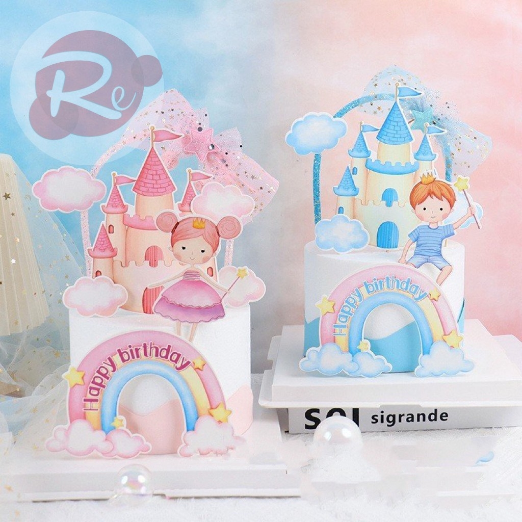 SCG Lâu đài và cầu vồng - Hồng